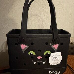 Halloween Black Cat Bogg Bag